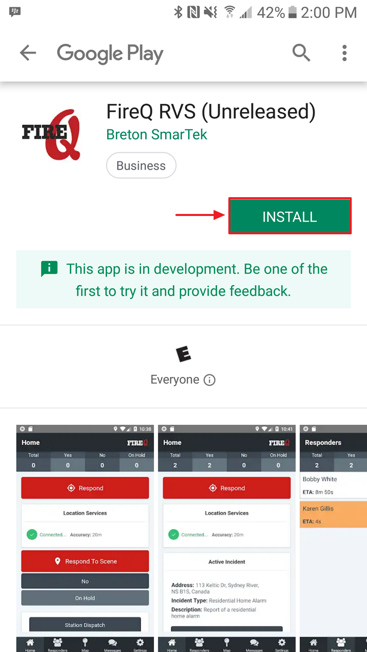 App Store Install 